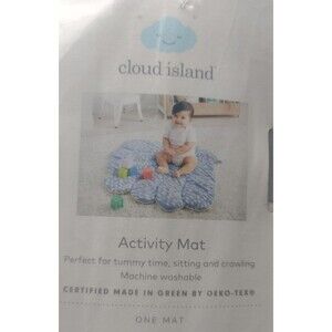 Floor Blanket and Playmat - Cloud Island Cream Shell